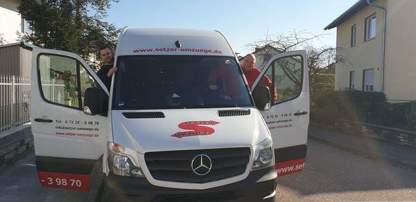 Unser Sprinter von vorne