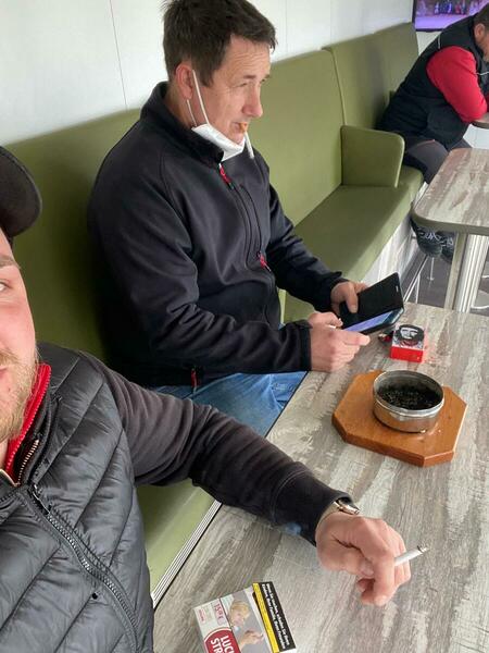 Mitarbeiter auf der Fähre